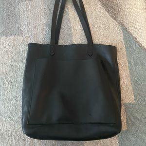 Madewell medium transport tote black